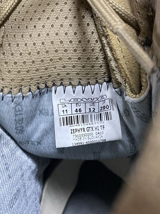 Розпродаж! 46р. Берці ОРИГІНАЛ ботінки Lowa Zephyr GTX HI TF