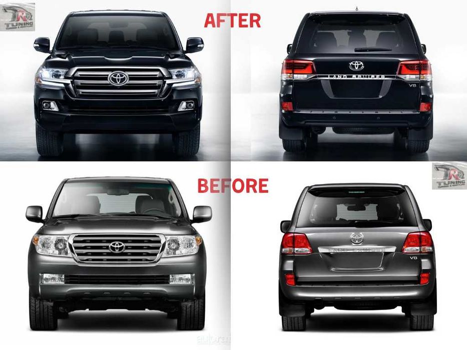Рестайлінг Toyota Land Cruiser 200, комплект обвісу LC 200, 2016+