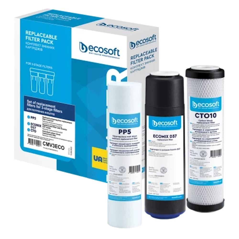 Фильтр для воды Ecosoft , Бриз , Постфильтр , Минерализатор , Мембрана