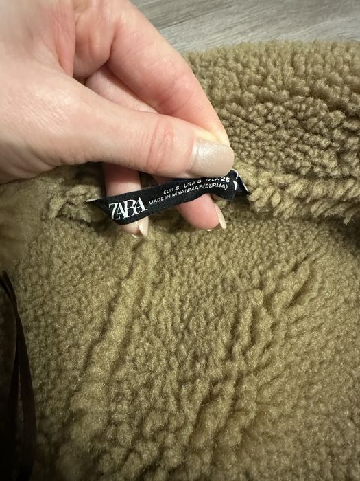 Дублянка Zara коричнева