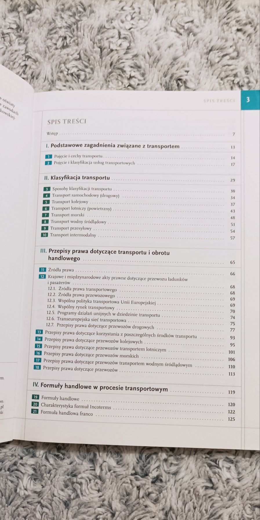 Organizacja transportu. Technikum