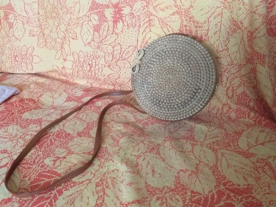 Сумка солом'яна ручної роботи