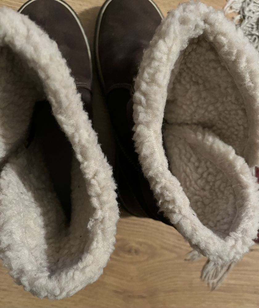 Ocieplane skórzane buty Nagaba 37
