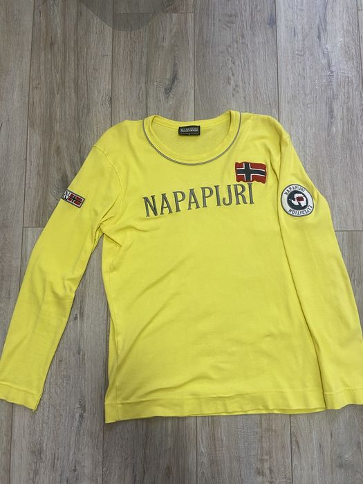 Napapijri лонгслів світшот легкий