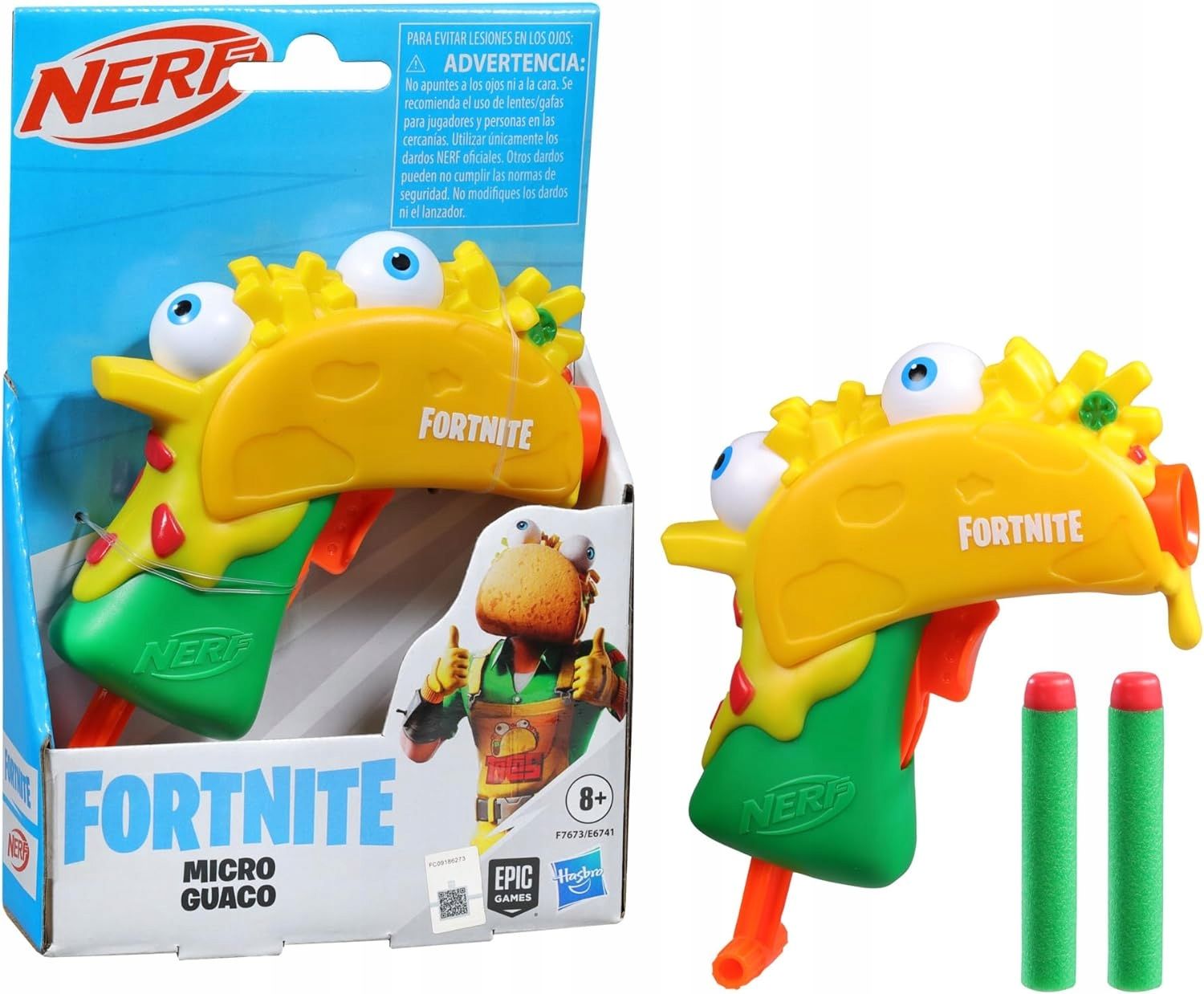 Wyrzutnia Nerf Fortnite Microshots Guaco F7673