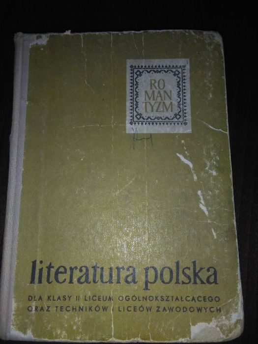 Literatura polska (romantyzm) podr kl II – Jerschina, Libera, Sawrymo