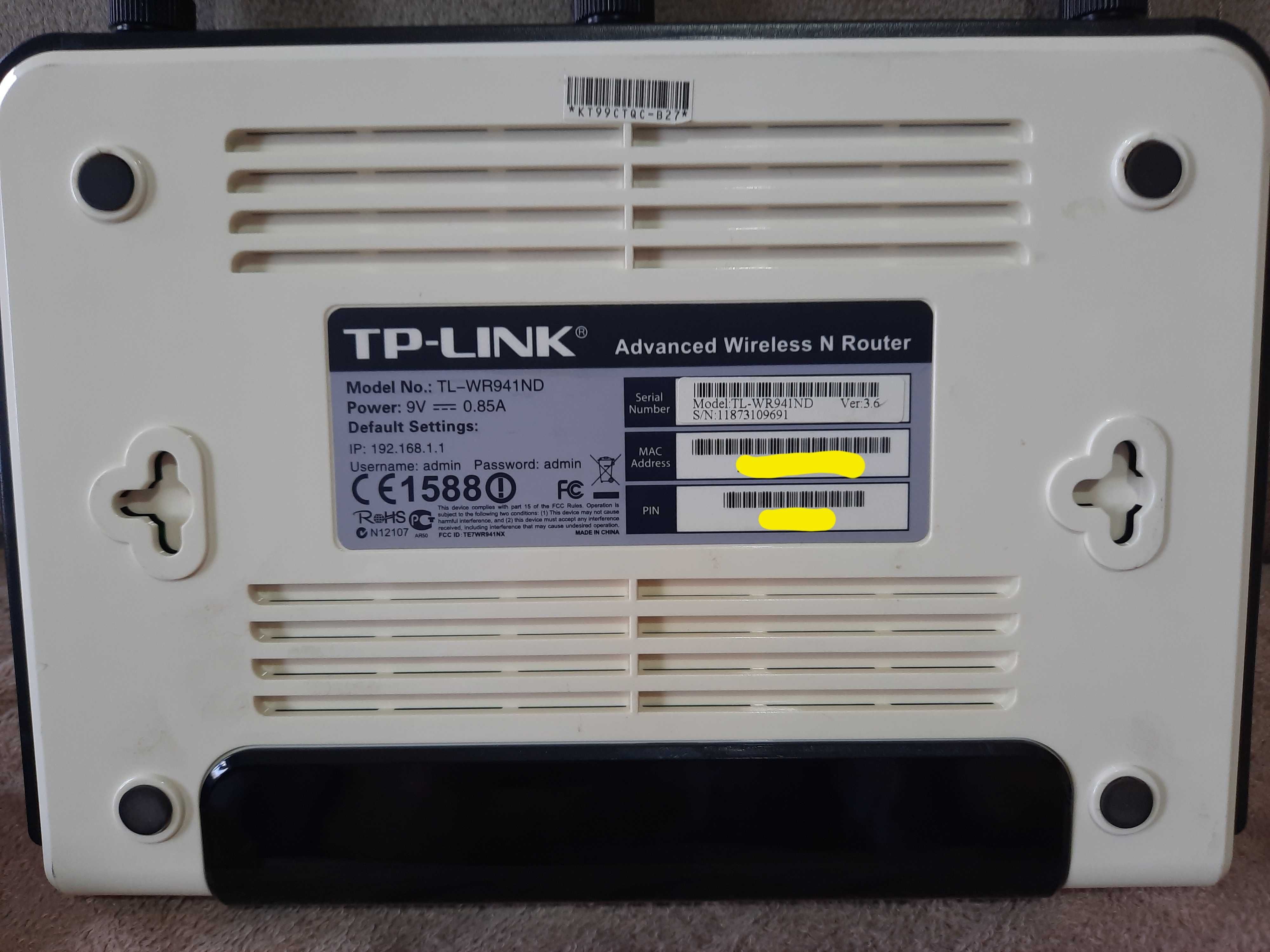Роутер TP-LINK рабочий,полный комплект