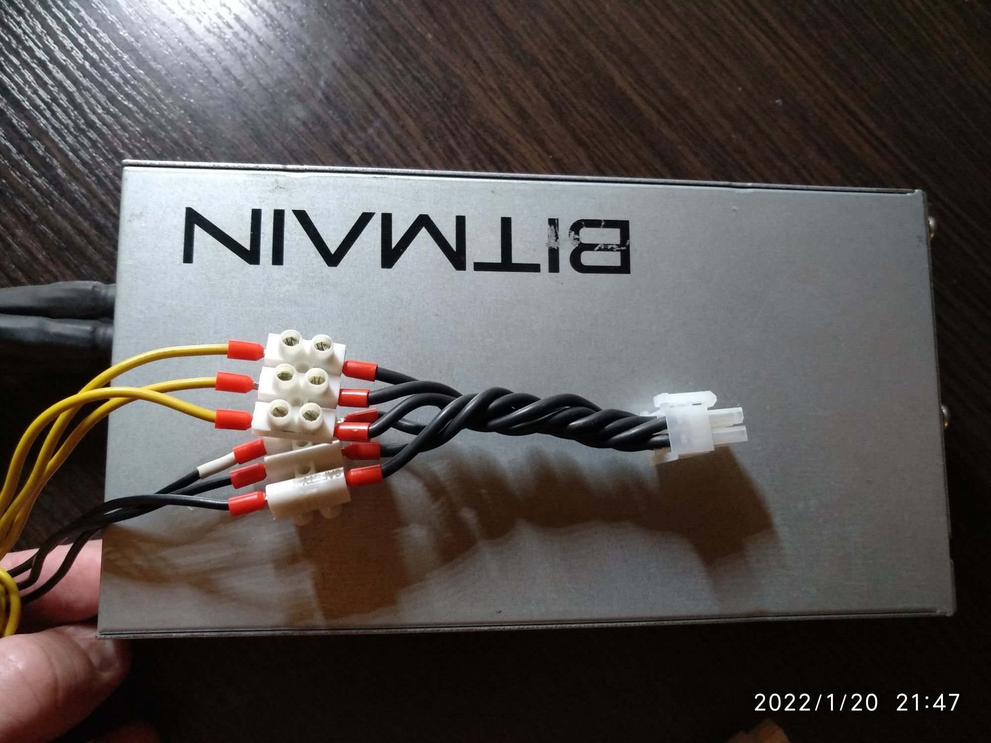 Разъём коннектор 6 pin и 8 pin PCI-E для плат видеокарт ASIC Antminer