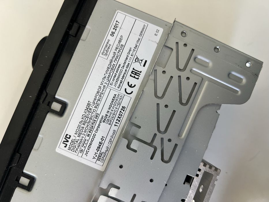 JVC KD-Х342BT Bluetooth