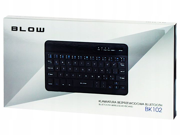 Klawiatura Bezprezewodowa Bluetooth5.0 Smart Ios Android Tablet Laptop