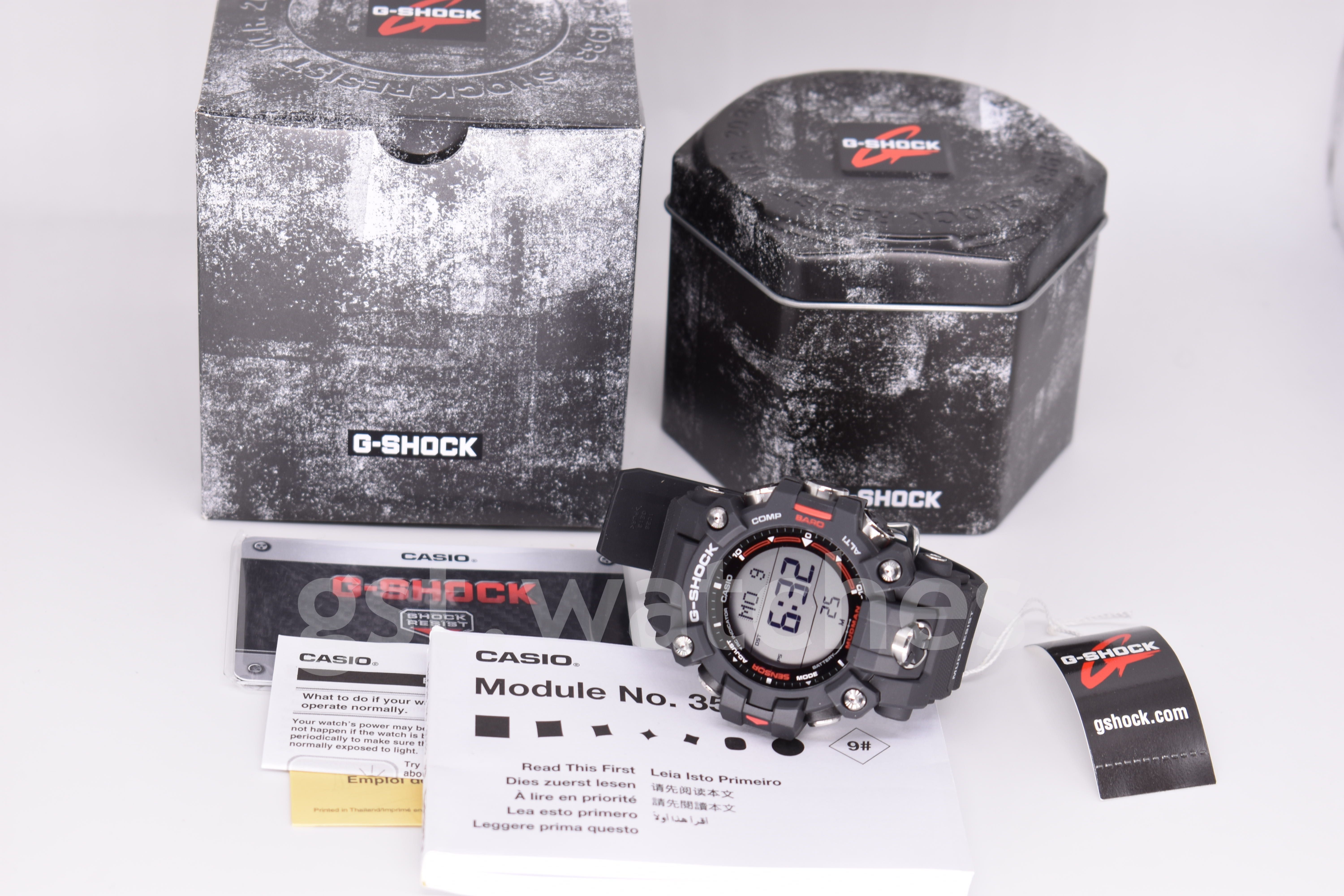 Casio G-Shock GW-9500-1E NEW ORIGINAL | Mudman | Multiband 6 | Solar