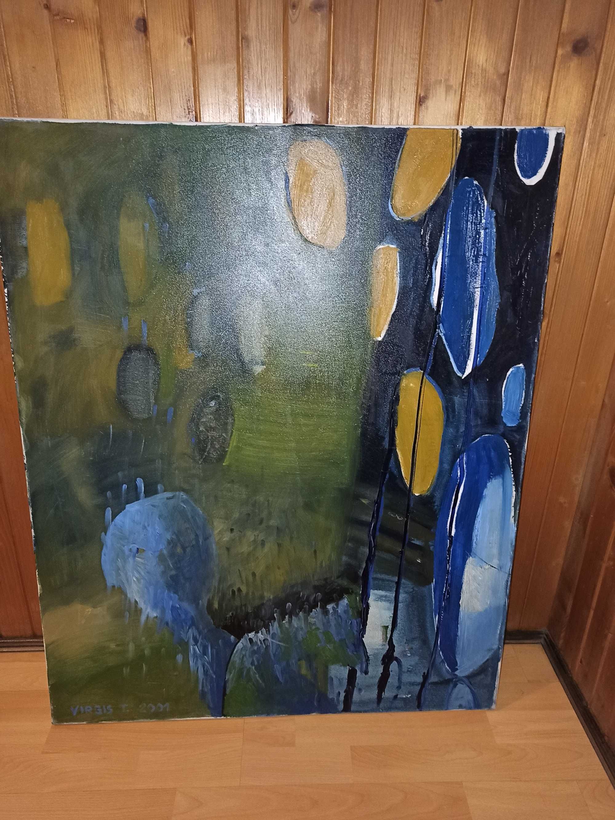 Obraz olejny - Virgis Tamošiūnas " The Rain"