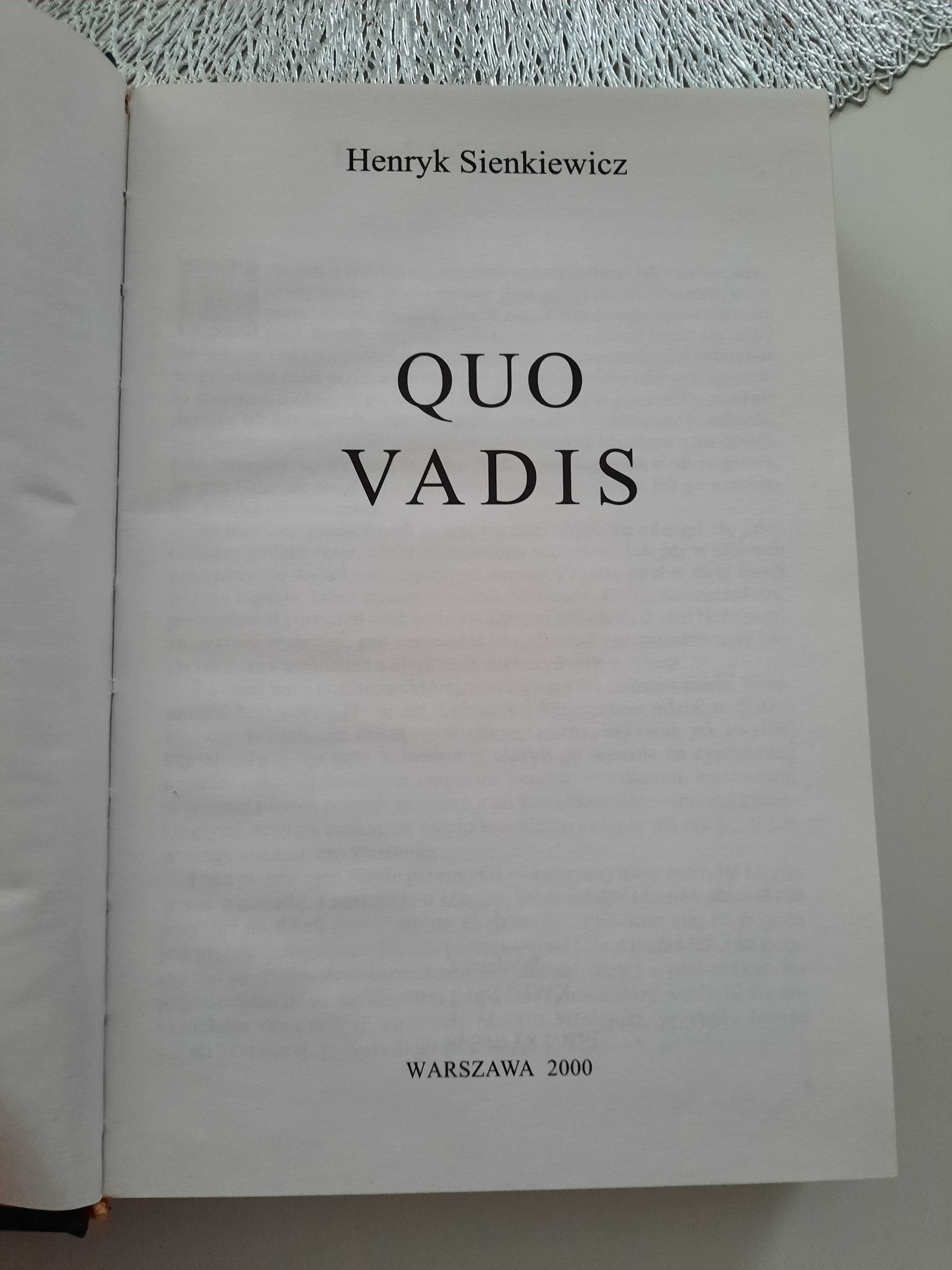 Quo vadis Henryk Sienkiewicz