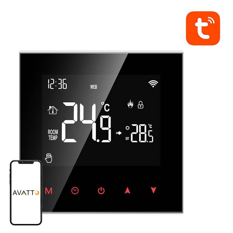 Termostat Wifi Avatto Wt100 Do Bojlera Cwu Sterowanie Tuya Smart