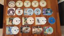Coleção de sample CDs de vários estilos da música electrónica