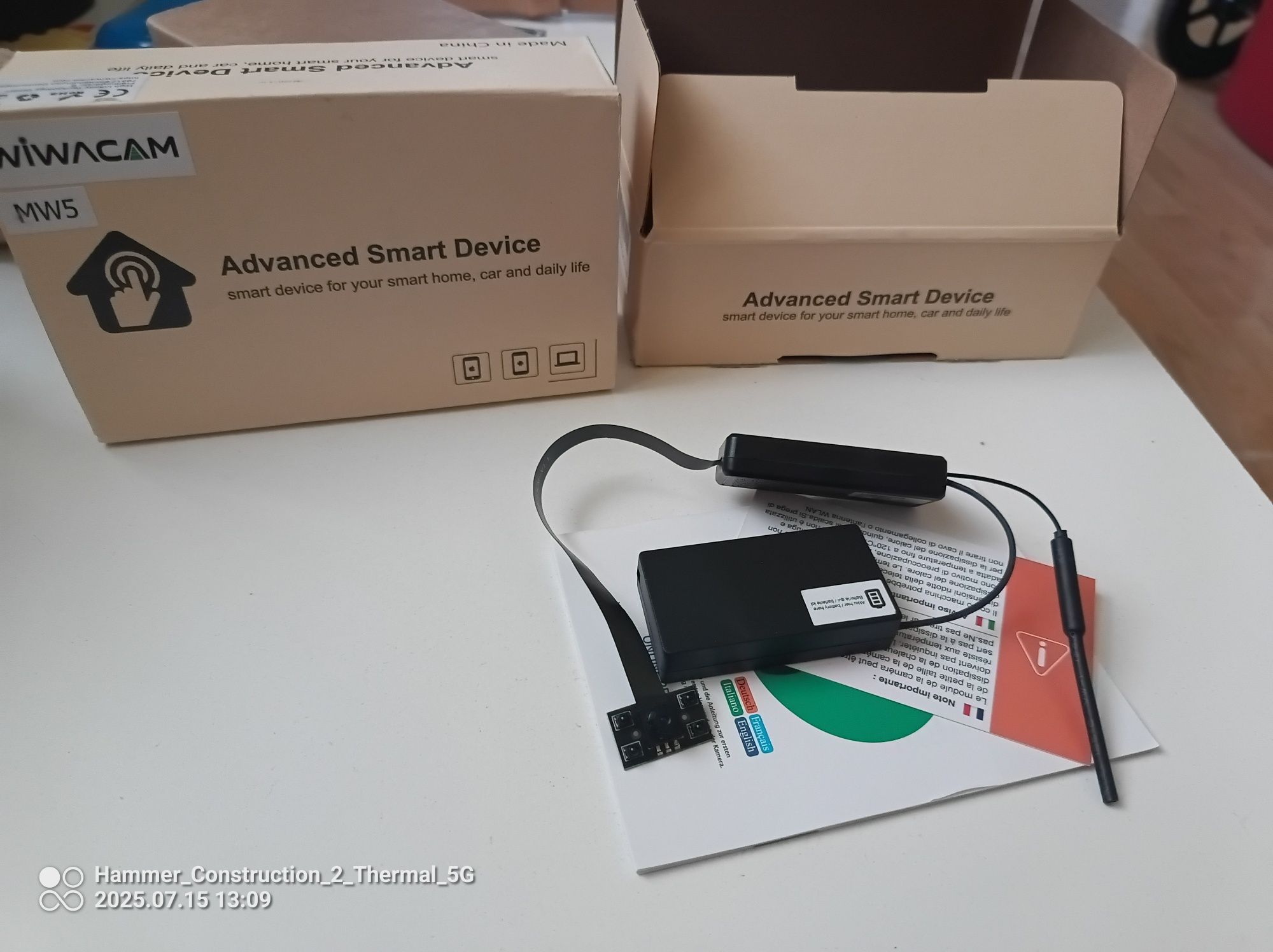 Mini kamera wifi