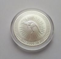 Інвестиційна монета Австралії-Кенгуру-Cрібло -2021 р. 1 унція.