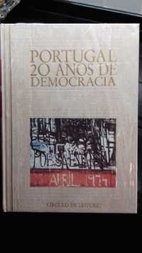 livro "PORTUGAL, 20 Anos de Democracia"