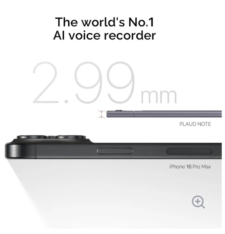 Plaud Note IA – Gravador Inteligente com Transcrição Automática