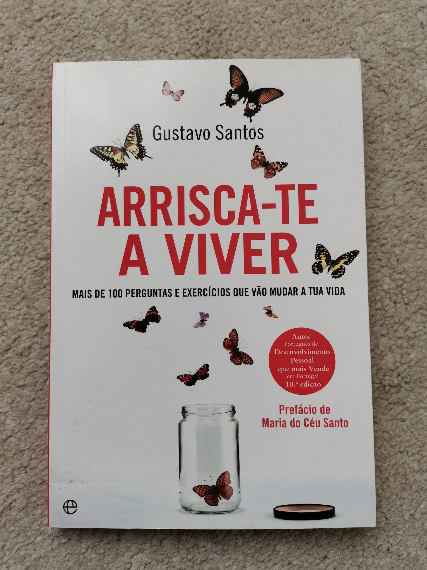 Livro "Arrisca-te a viver" - Gustavo Santos