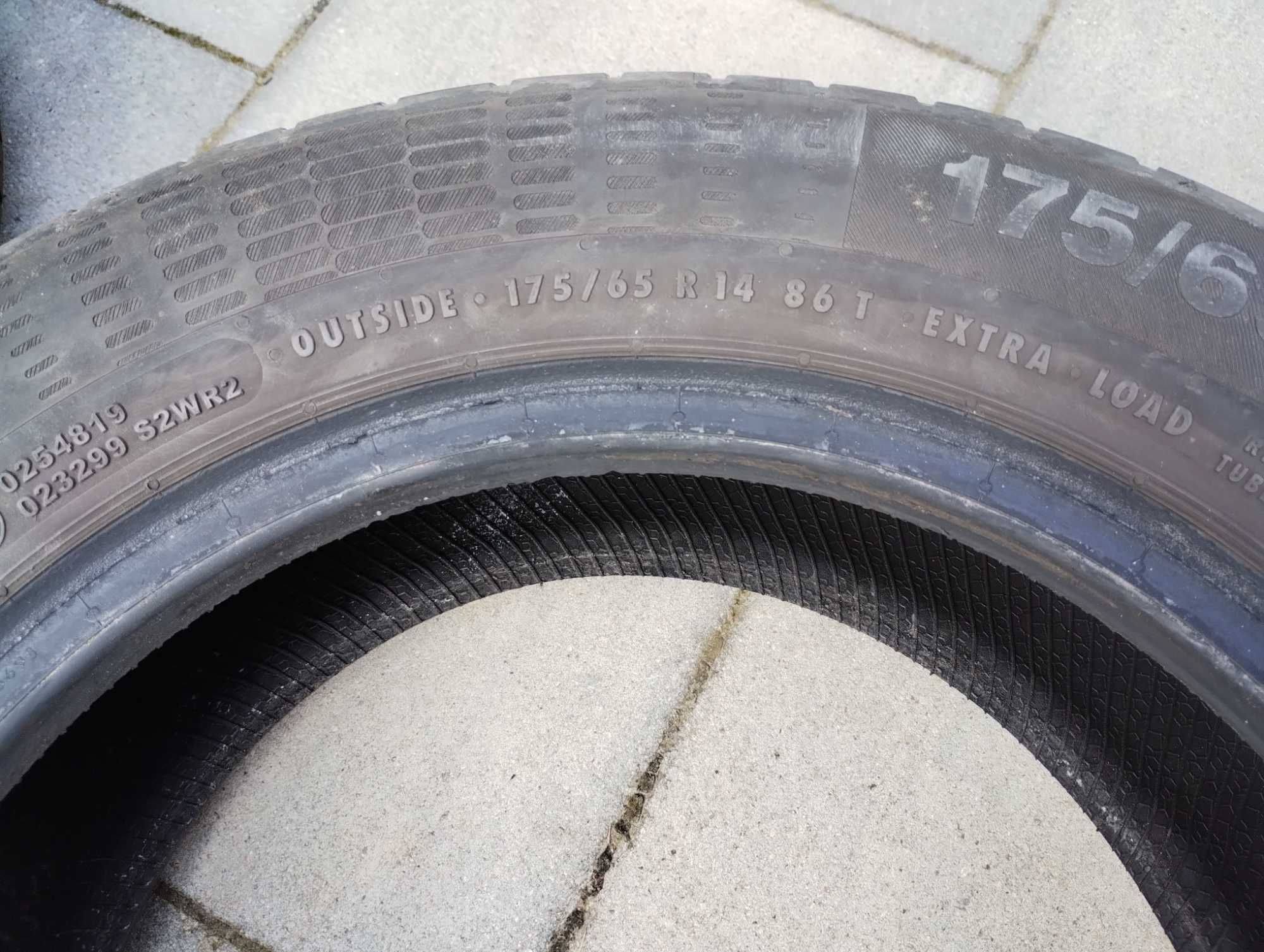 Opony letnie ContiEcoContact 175/65 R14 86T - 4 sztuki