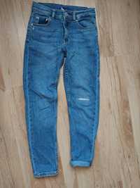 Jeansy spodnie Zara 134