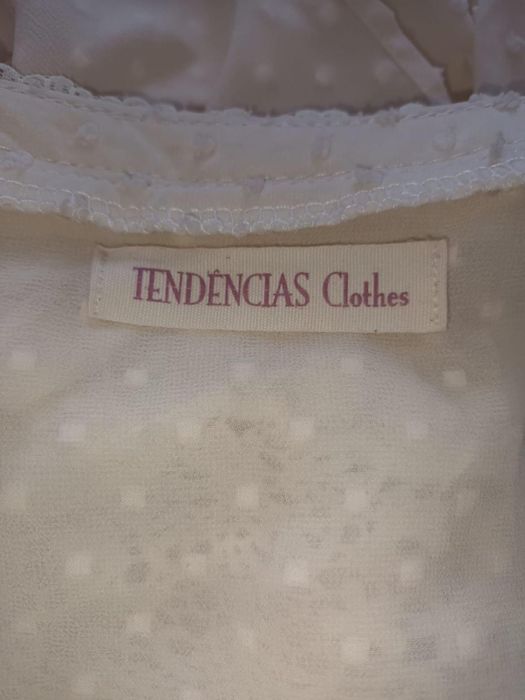 Camisa na cor-Branca