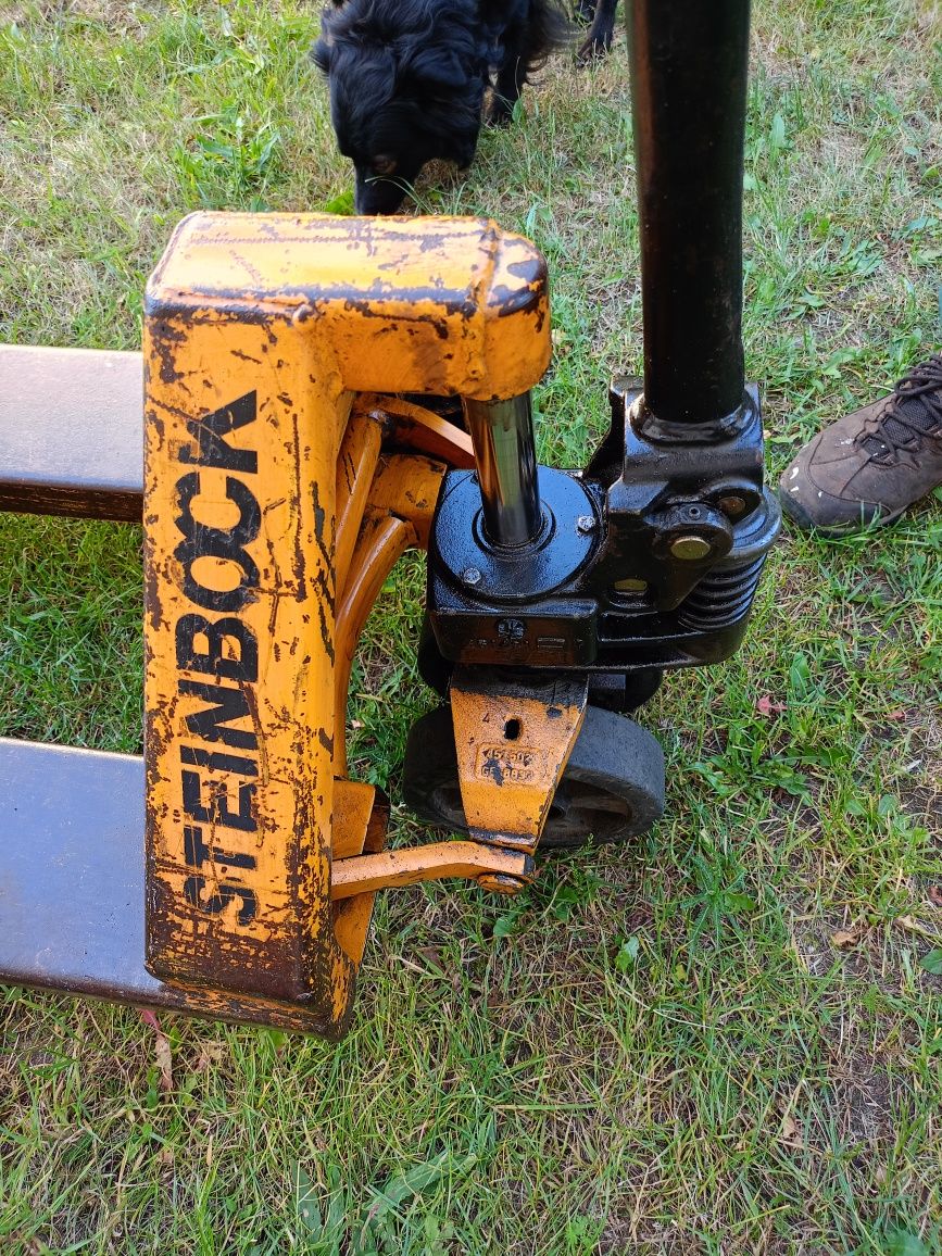 Paleciak wózek paletowy ręczny Steinbock 2T solidny