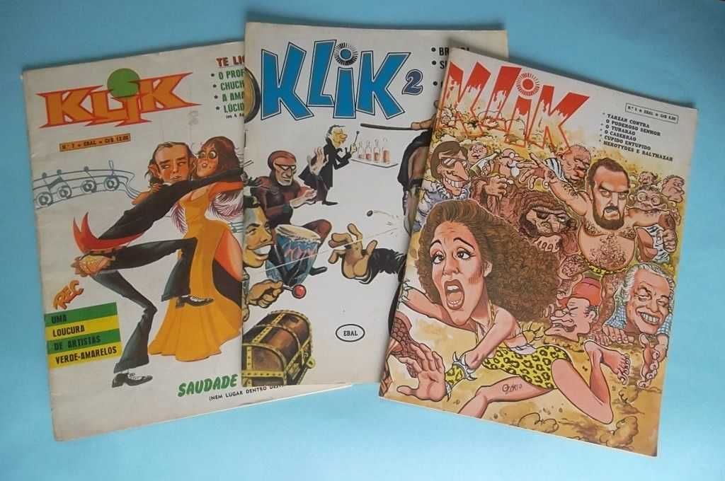"KLIK" Revista de BD humorística da EBAL