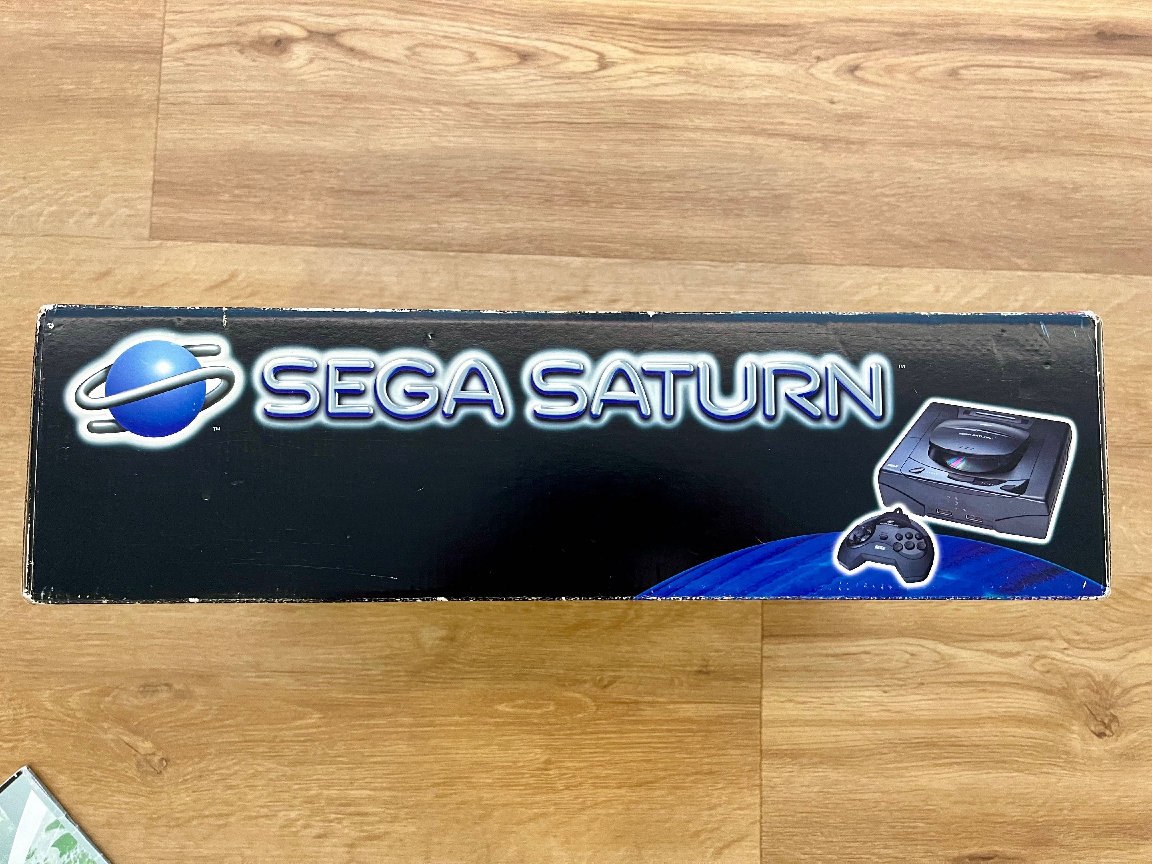 Sega Saturn - Completa na caixa