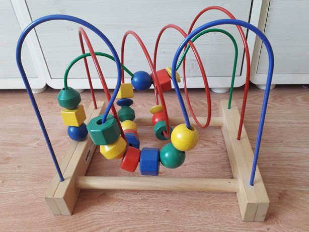 Przekładanka zabawka edukacyjna manipulacyjna Ikea Mula