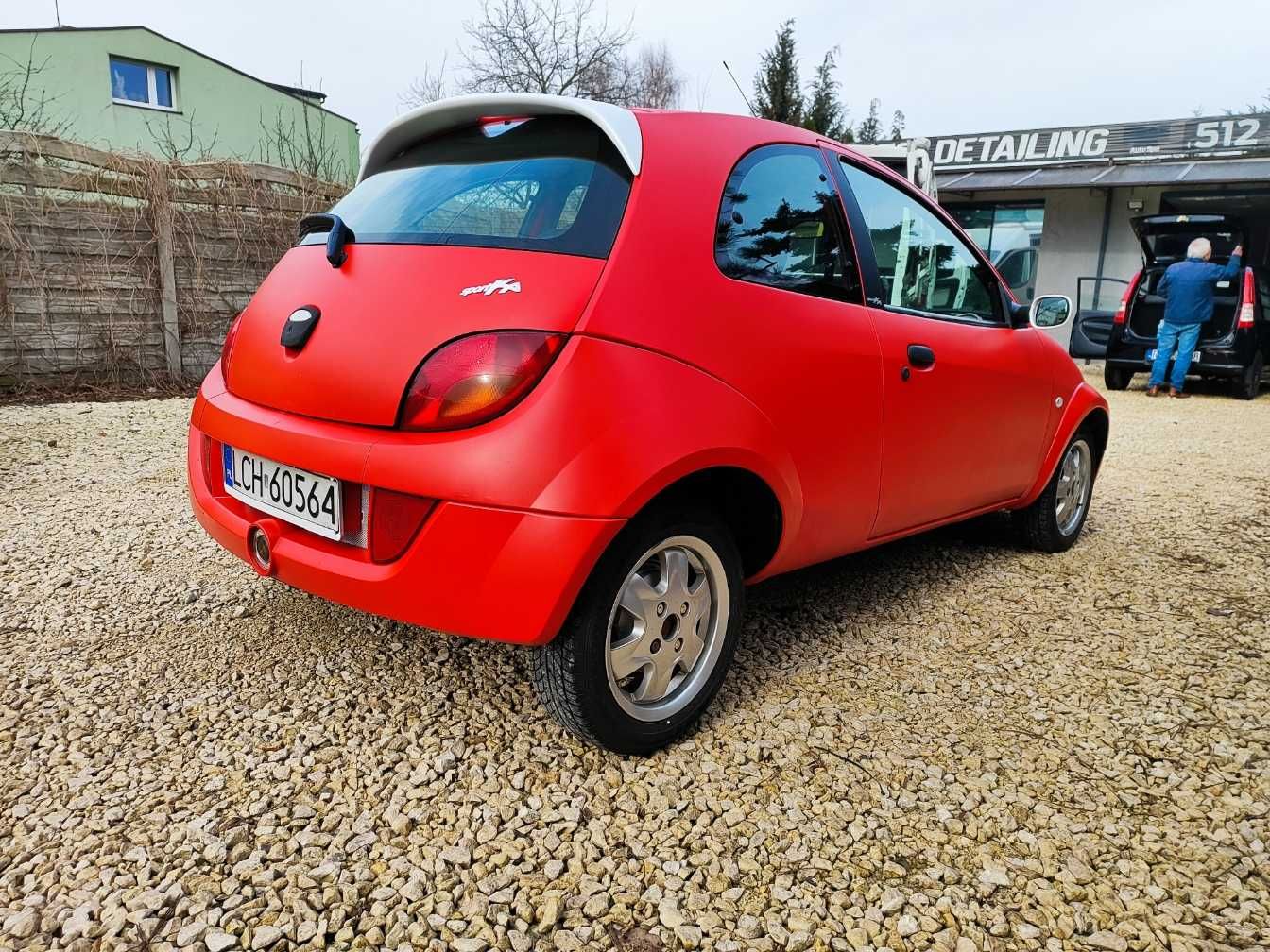 Ford Sport Ka 1,6 rzadki model, skóra, klimatyzacja, elektryka, 95 KM