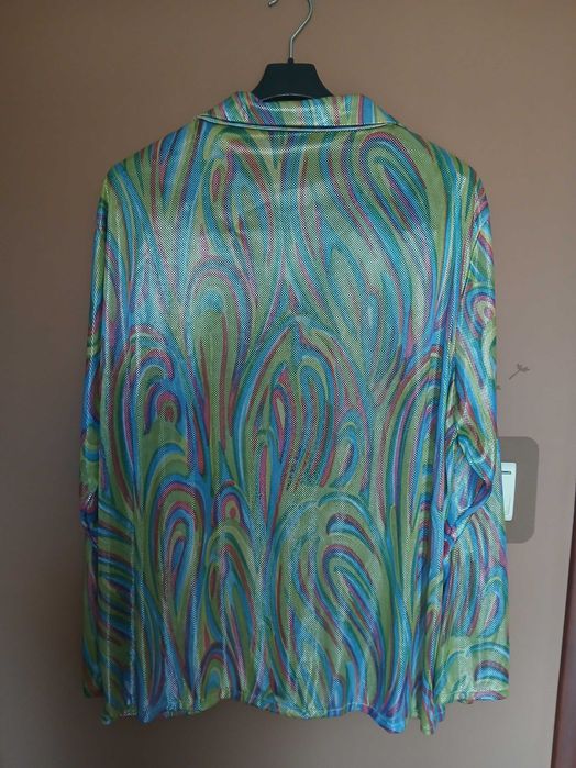 Śliczna bluzka koszulowa, koszula damska rozmiar 48/50/52. 5 XL