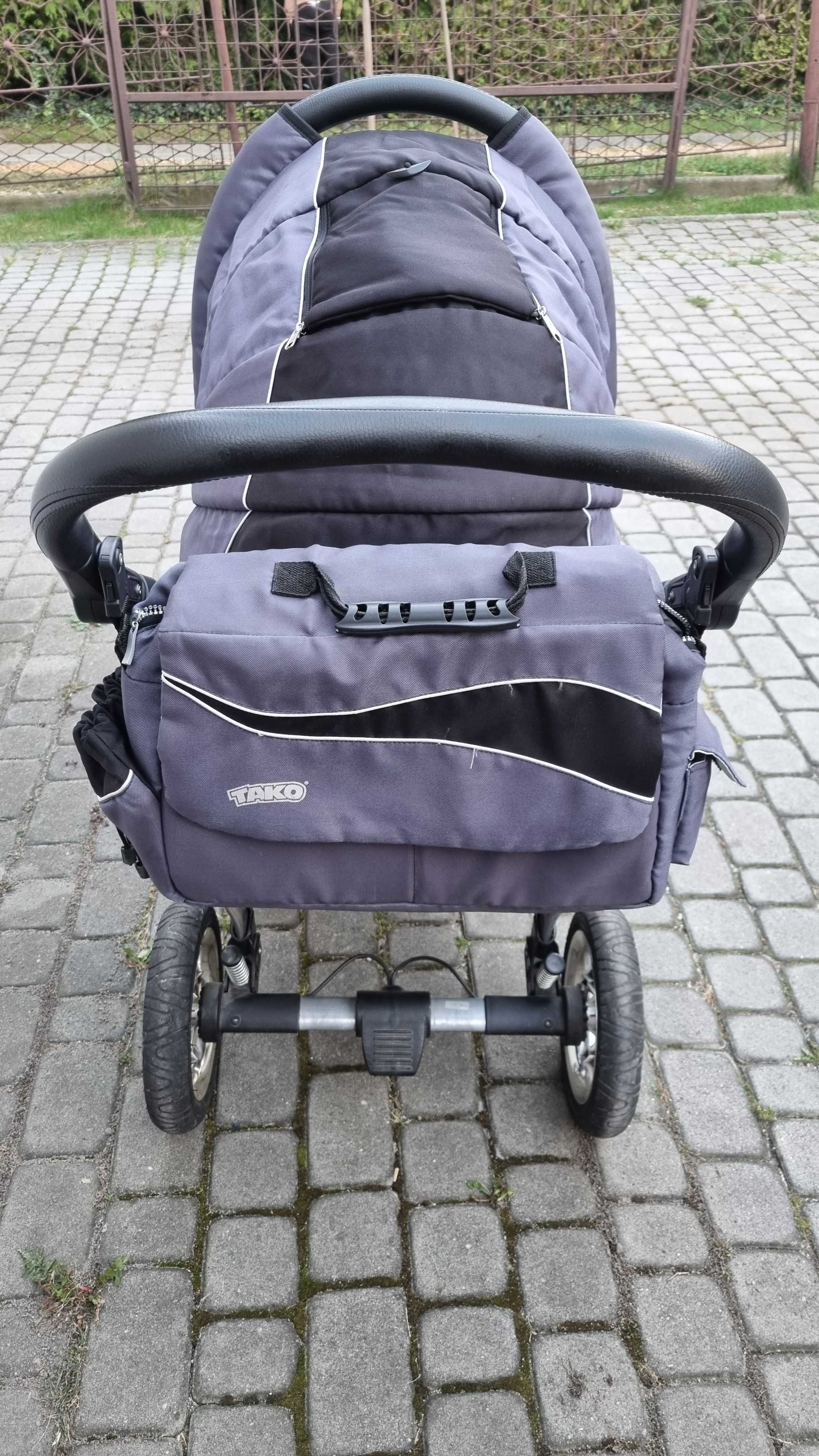 Wózek Tako Warrior kpl gondola spacerówka nosidełko drugi wózek gratis
