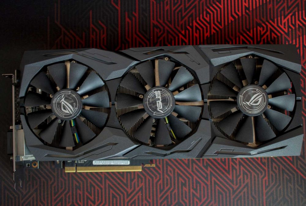 Продам вiдеокарту ASUS STRIX GTX1070 8GB