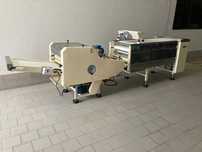 Tendedeira vincadora 5 filas máquina semi nova
