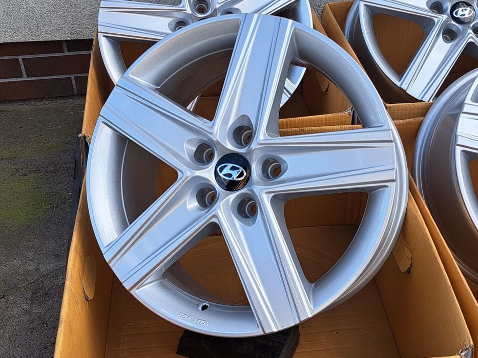 Alufelgi 17 Hyundai 5x114,3 I30 I40 IX20 Ix35 Tucson Kona Elantra #10