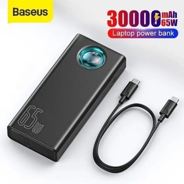 Павербанк powerbank baseus 30000mah 65w