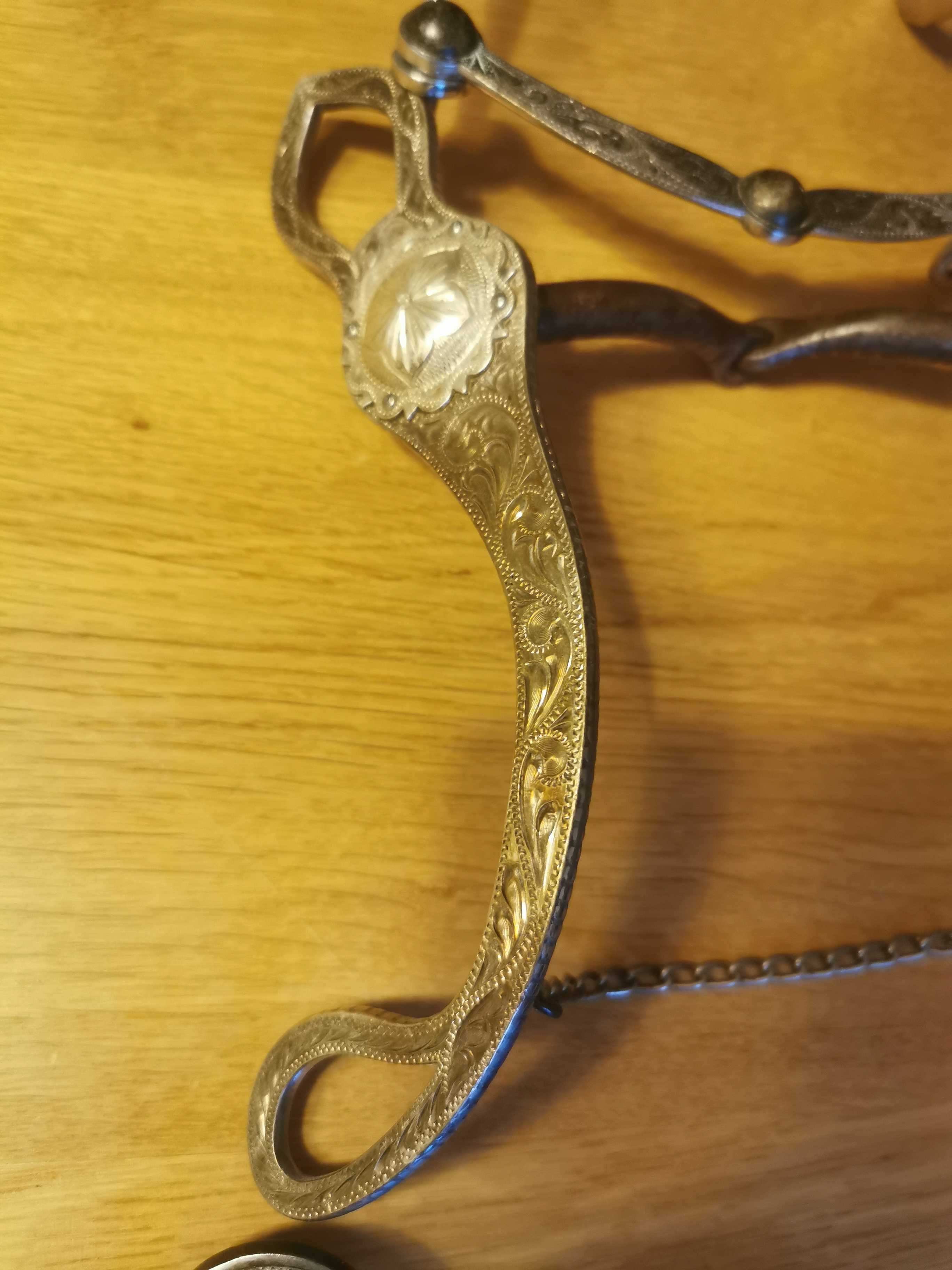 Wędzidło western Silver E. Garcia loose shanked snaffle bit