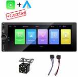 Auto Radio android CarPlay e Android auto  + câmera traseira