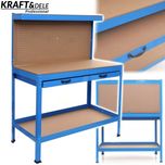 KRAFT&DELE Stół Stolik Warsztatowy Roboczy 12 Haczyków 1200x600x12mm