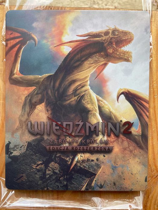 Wiedźmin 2 smok steelbook g2