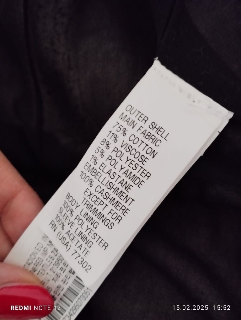 Żakiet marynarka tweedowa Ala chanelka Zara XL