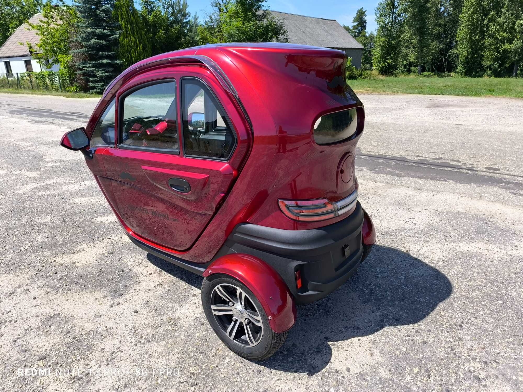 Skuter elektryczny pojazd bez prawa jazdy dwuosobowy Econelo F1
