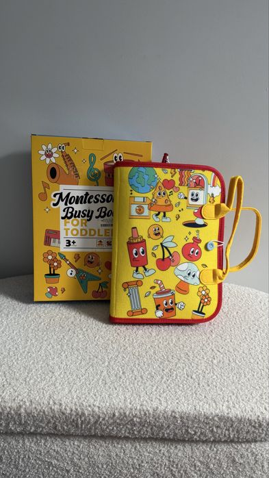 Nowe Montessori teczka edukacyjna tablica manipulacyjna