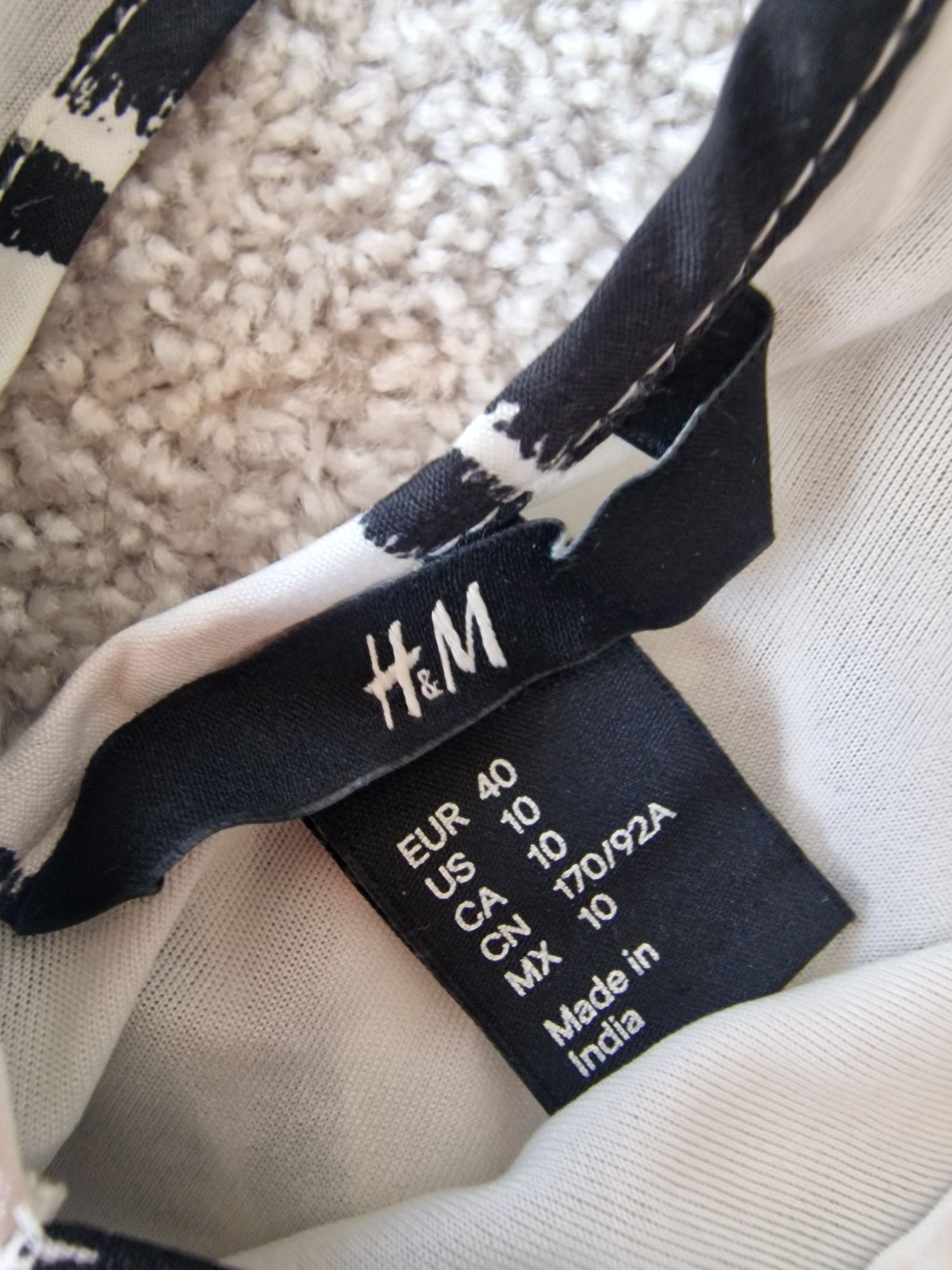 Sukienka w paski H&M