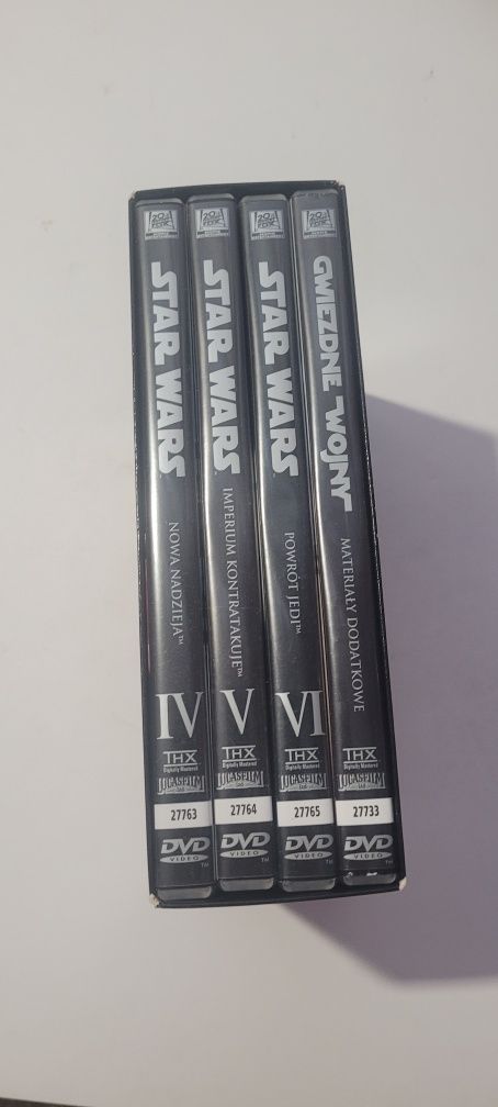 Star Wars trylogia Dvd  PL