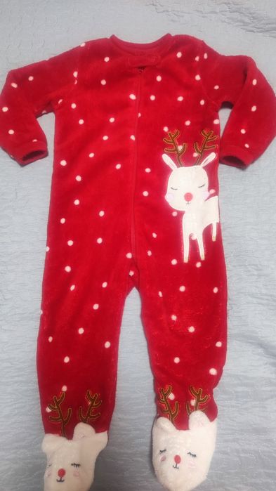 Новорічний тепленький  чоловічок піжамка