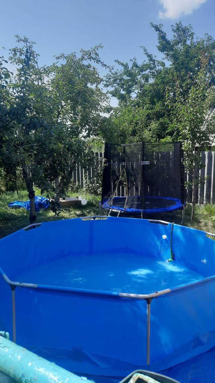 Басейн каркасний Avenli 305×76 см комплект 16 в 1 на 4383 л