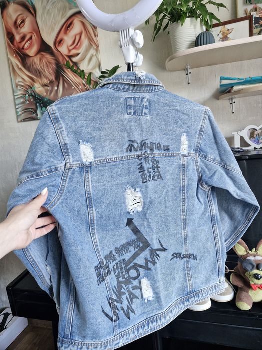 Джинмовий піджак на 140 - 150